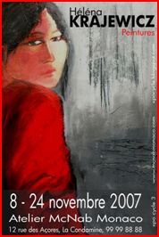 Poster McNab 2007 Helena Krajewicz peintre